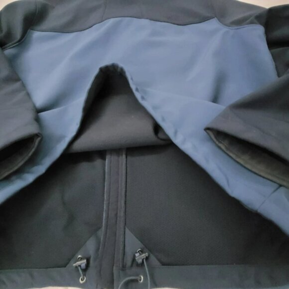 The North Face Slate Blue Zip Up Jacket XL Mens Navy and Blue Excellent - Picture 7 of 8